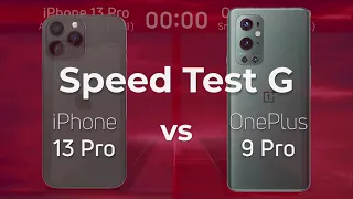 iPhone 13 Pro vs OnePlus 9 Pro - Speed Test G