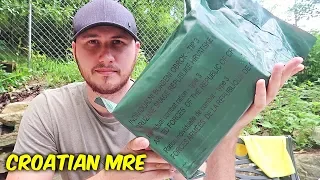 Tasting Croatian MRE (Meal Ready to Eat)