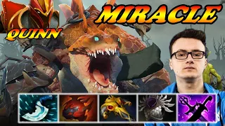 Miracle Primal Beast mid intense game vs Quinn Dragon Knight | Immortal Best Ranked Gameplay
