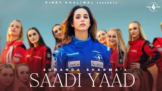 SAADI YAAD (OFFICIAL VIDEO) Sunanda Sharma | Jaani | Arvindr Khaira | Latest Punjabi Song 2022 | Sky