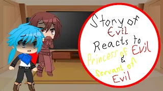 Story of Evil Reacts to ???|Gacha Club|My AU