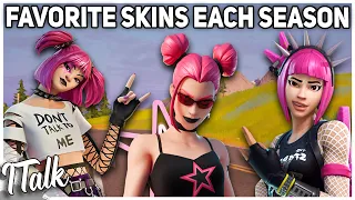 My Favorite Fortnite Skins From EACH SEASON!