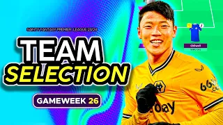FPL GW26 TEAM SELECTION  | Fantasy Premier League 2023/23