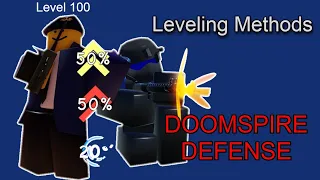 How to level up and grind for the next big update | Doomspire Defense