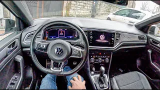 2022 Volkswagen T-Roc R-line [1.5 TSI 150HP] | 0-100| POV Test Drive #1008 Joe Black