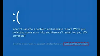 Windows 10 Blue Screen: KMODE EXCEPTION NOT HANDLED ETD.sys, Windows 10 Blue Screen