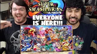 SUPER SMASH BROS. ULTIMATE - Everyone Is Here TRAILER (E3 2018) REACTION!!!
