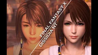 Yuna comparison FFX - Dissidia