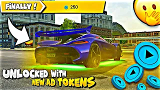 i Got KOENIGSEGG JESKO With New AD TOKENS! - Extreme Car Driving Simulator