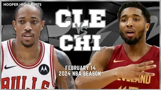 Chicago Bulls vs Cleveland Cavaliers Full Game Highlights | Feb 14 | 2024 NBA Season
