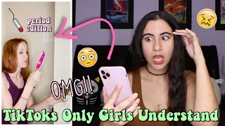 TikToks ONLY Girls Will Understand (PERIOD EDITION) | Just Sharon