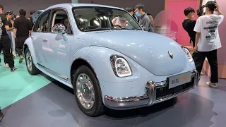 2022 GreatWall ORA Ballet Cat EV Walkaround—2021 Guangzhou Motor Show—2022款长城欧拉芭蕾猫，外观与内饰实拍