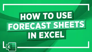 Forecasting in Excel: How to use Forecast Sheets in Excel