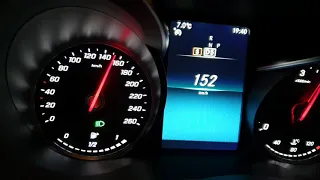 Mercedes C300d acceleration