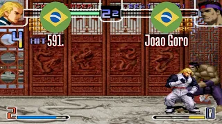 FT5 @kof2002: 591. (BR) vs Joao Goro (BR) [King of Fighters 2002 Fightcade] May 21