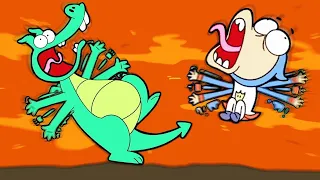 Falling into a VOLCANO!! | Boy & Dragon | Cartoons For Kids | WildBrain Toons