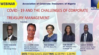 ACTN WEBINAR: COVID-19 AND THE CHALLENGES OF CORPORATE TREASURY MANAGEMENT