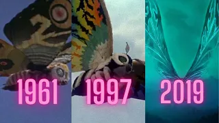 EVOLUTION OF MOTHRA IN MOVIES AND CARTOONS(1961-2021)