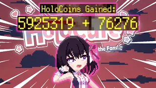 Farming 6M Coins in 1 Run with AZKi! | Holocure 0.6 (Stage 3 Hard)