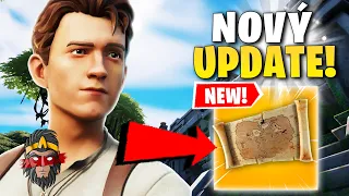 *NOVÝ* UPDATE PŘINESL UNCHARTED SPOLUPRÁCI A MAPU POKLADU!