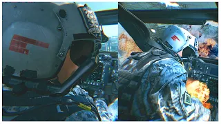 Chopper Gunner DESTROYED Animation Modern Warfare 2