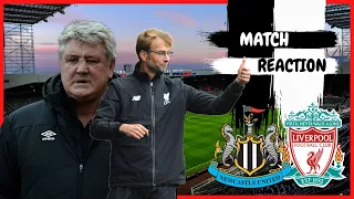 NEWCASTLE UNITED 1-3 LIVERPOOL | MATCH REACTION