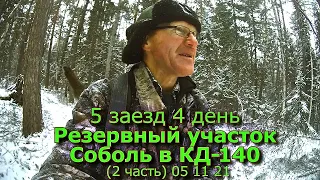 5 заезд 4 день Резервный участок Соболь в КД-140 (2 часть) 05 11 21