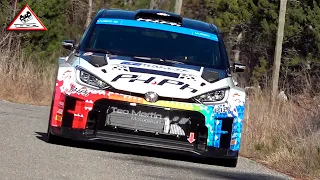 Test Pre Rallye Monte-Carlo 2024 | Jan Solans | Toyota GR Yaris Rally2 [Passats de canto]