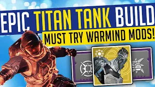 Destiny 2 | EPIC TITAN TANK BUILD! Ultimate High Damage Resistance Build!
