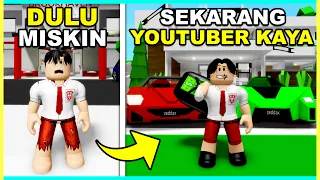 Dulu ANAK SD MISKIN, Sekarang JADI YOUTUBER dan KAYA!! (Roblox Brookhaven 🏡RP)