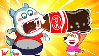 What If We Drank COLA Everyday?  Educational Videos for Kids 🤩 Wolfoo Kids Cartoon