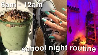 my online school night routine *productive/realistic*