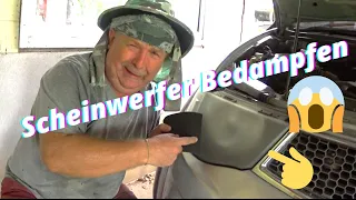 Habe ich meine Scheinwerfer kaputt geschliffen? Wird das Bedampfen die Scheinwerfer retten?