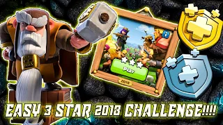 Easily 3 star the 2018 challenge | 10 year coc (Clash of clans) @JudoSloth 2023.