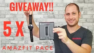 Back to School Giveaway! WIN 1 of 5 Amazfit Pace Smartwatches - Closed