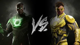 Injustice 2 - John Stewart Vs. Yellow Lantern (VERY HARD)