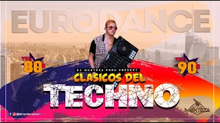 CLÁSICOS DEL TECHNO MIX😎(Eurodance de los 90s) DJ MONTEZA🎧