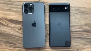 Google Pixel 6 vs iPhone 13 Pro Max