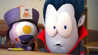 Funny Animated Cartoon | Spookiz Season 1 - Cula's Straw Gun | 스푸키즈 | Cartoon for Kids