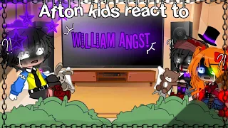 //•Afton kids react to William Angst!•// Enjoy!!💜✨🫂