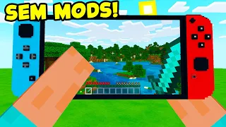 🎮 Jogando MINECRAFT dentro do MINECRAFT usando um NINTENDO SWITCH