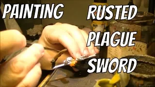 Painting and Assembly tip 15: Painting a Plague sword