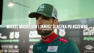 Mikkel Michelsen i Janusz Ślączka po #CZEWRO