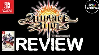 The Alliance Alive HD Remastered REVIEW - Nintendo Switch