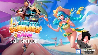 Arena of valor | Skin Spotlight Annette -  Summer Bash