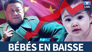 🇨🇳 Pourquoi la Chine s'inquiète de la BAISSE des naissances? 👶📉