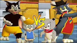 Tom and Jerry in War of the Whiskers Butch And Nibbles Vs Tyke And Tom (Master Difficulty)
