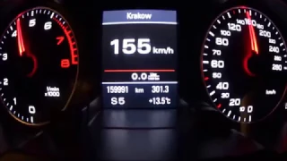 Audi A4 B8 2.0 TFSI Quattro S-Tronic acceleration (Stage 2)