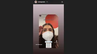 Ariana Grande Instagram stories - Thu, 4 Nov