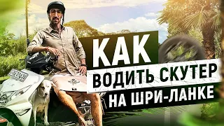 30. КАК ВОДИТЬ СКУТЕР ПРАВИЛЬНО/ПРАВИЛА ВОЖДЕНИЯ СКУТЕРА НА ШРИ-ЛАНКЕ/ СОВЕТЫ ПО ВОЖДЕНИЮ МОПЕДА